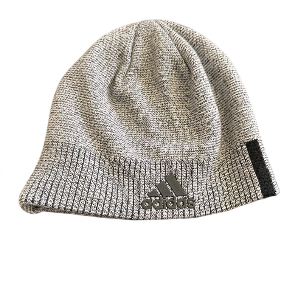 Adidas Men's Creator 2 Beanie, White/Black/Black Reflective, One Size